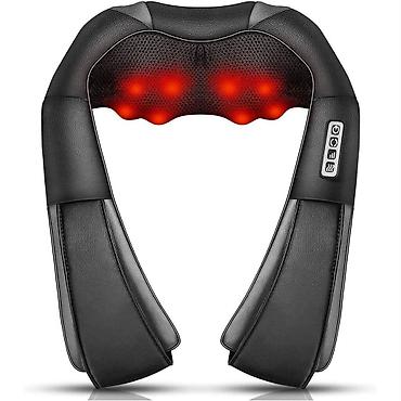 Termo masažeri: Shiatsu masažer za vrat, ramena i leđa sa grejanjem - 8 dubinskih — 2