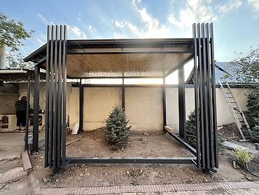 Перголы: Пергола, Металл, Отдельностоящая, Встроенная подсветка, Установка — 7