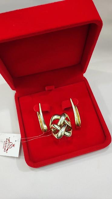 Серебряные наборы украшений: Серебряный Набор Италия Серебро с напылением жёлтое золото 925 пробы at lalafo.kg — 4 Серебряные наборы украшений: Серебряный Набор Италия Серебро с напылением жёлтое золото 925 пробы — 4