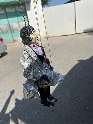 oyuncaq qabı: Məhsul: Unikal ipli marionet kukla – “qorxu/ziombi” tematikası — 2