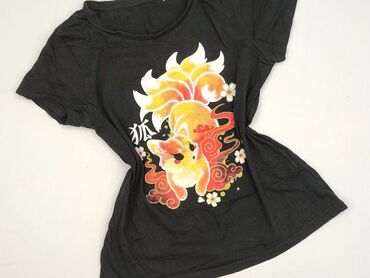 abercrombie and fitch t shirty: T-shirt damski, Black, rozmiar M
