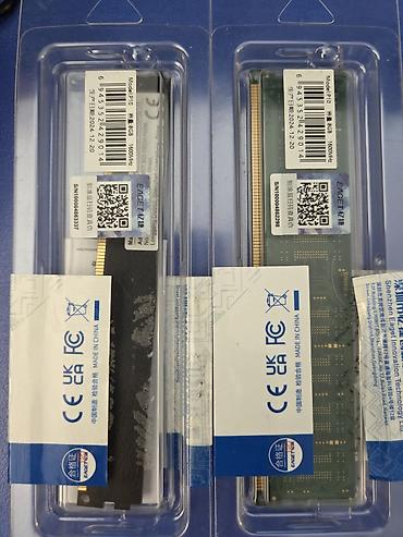 komputer manitorlari: Operativ yaddaş (RAM) 8 GB, 1600 Mhz, DDR3, PC üçün, Yeni — 1