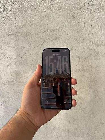 IPhone 15 Pro, Natural Titanium, Face ID lalafo.az -da IPhone 15 Pro, Natural Titanium, Face ID