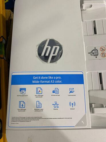 printer rengleri satisi: Hp OfficeJetPro 7720 
İşlənilməmiş printer
1100 manat