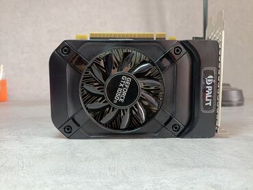 задний: Видео карта, Palit, GeForce GTX, 4 ГБ, ПК үчүн