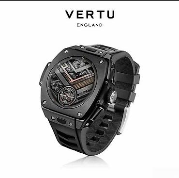 Qol saatları və aksesuarlar: Vertu Watch Ceramika 2024 Exclusive New Vertu Watch S1 Black Ceramika — 1