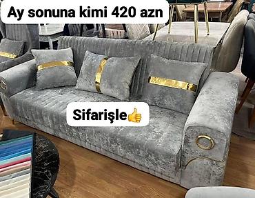 perla mebel divan: Divan, Qonaq otağı üçün, Vеlur parça — 1