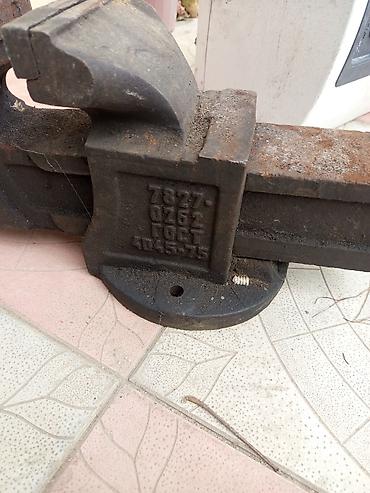 lazer svarka aparati: Dəzgah üçün metal sıxacaq (mengene) - Material: tökmə dəmir gövdə — 2
