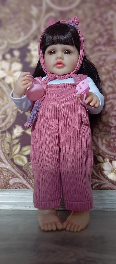 oyuncaqlar qiz ucun: Silikon kukla – qız uşağı - Material: yumşaq vinil baş və ətraflar — 1