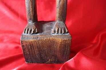 za kucu: STARA DRVENA FIGURA ŽENE, RUČNI RAD, UNIKAT | Drvena figura žene iz — 5