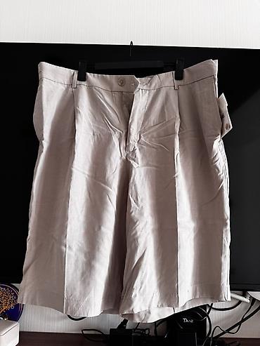 бермуды: Мужские шорты, XL, 2XL, Новый, цвет - Бежевый, Самовывоз — 1
