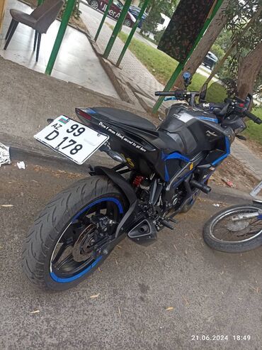tufan m50 motosiklet: Bajaj - Rs200, 200 см3, 2024 год, 5500 км