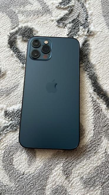 apollo twin x: IPhone 12 Pro, Б/у, 256 ГБ, Pacific Blue, 83 % — 2