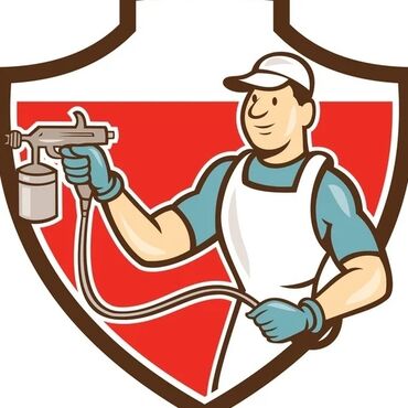 покраска бишкек: Покраска стен, Покраска потолков, Покраска окон, На масляной основе, На водной основе, 3-5 лет опыта