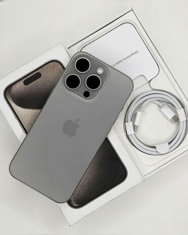 ноут 11: IPhone 15 Pro, 1 ТБ, Space Gray, Коробка, 91 %