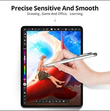 Stiluslar: Universal kapasitativ stylus qələm - İki uclu dizayn: bir tərəfdə — 7