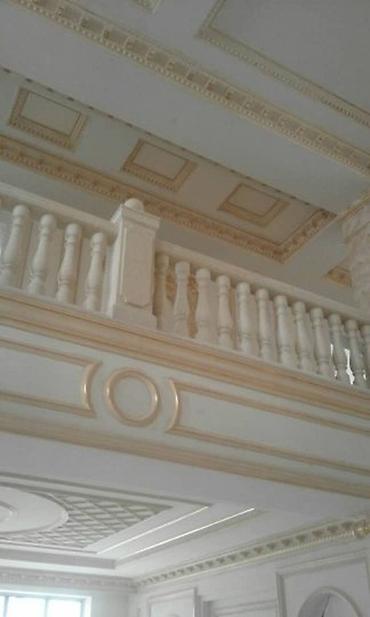 Фасадные работы: Установка сары-таш гранит балясина лестница и продажа гранит сары-таш at lalafo.kg — 6 Фасадные работы: Установка сары-таш гранит балясина лестница и продажа гранит сары-таш — 6