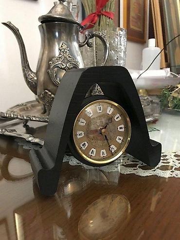 Satovi za kuću: KIENZLE Art Deco masivni kaminski sat 2 kilograma. Art Deco. Original — 11