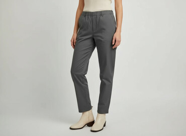 łaty na spodnie do prasowania: Material trousers for women, size S
