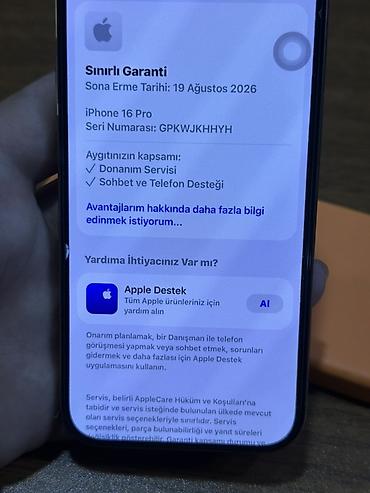 Apple iPhone: IPhone 16 Pro, 128 GB, Qızılı — 9