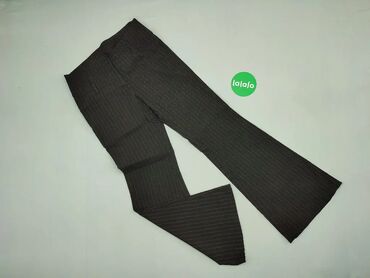 Spodnie: Spodnie L (EU 40), stan - Dobry, wzór - Linia, kolor - Czarny