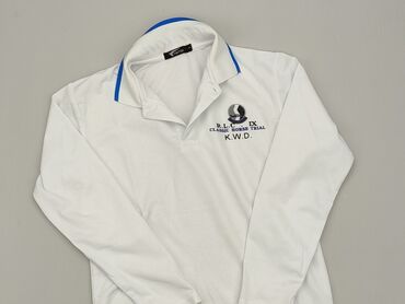 białe t shirty damskie w serek: Polo shirt, S (EU 36), condition - Good