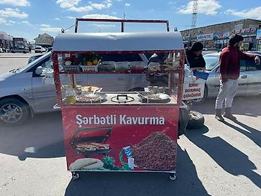 təndir corəyi: Şərbətli Kavurma – səyyar küçə yeməyi köşkü - Xüsusi olaraq “Şərbətli — 1