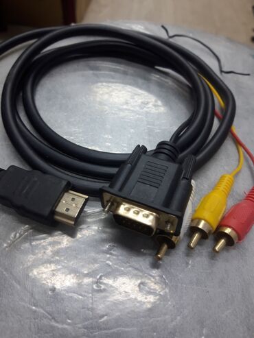 компьютеры настольные: Переходник конвертер коннектор hdmi to vga колокольчик тюльпан