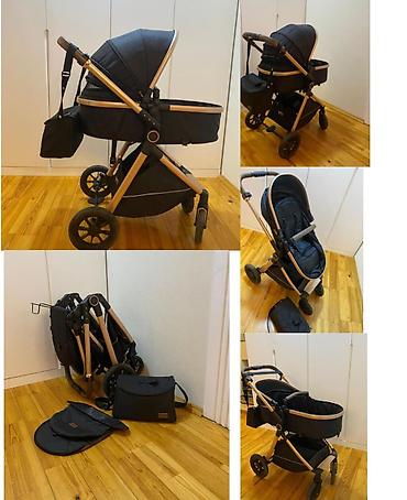 Коляски: 《J3》Usaq arabası satılır qiymət 80₼ 2in1 kidilo Albaniya firması — 1