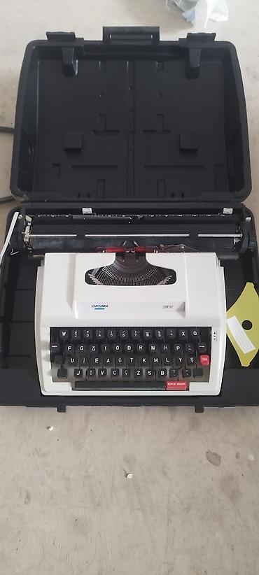 məktəb ləvazimatları: Optima SM 50 mexaniki yazı maşını - Klaviatura: Türk dili layoutu (Ö — 1