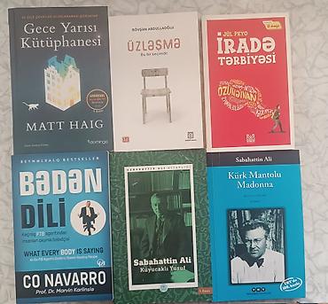 Kitab paketi – 6 adda məşhur nəşr.Hər biri 3 azn - Matt Haig – “Gece