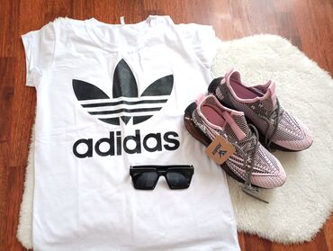 Lične stvari: Adidas, 41, bоја - Roze