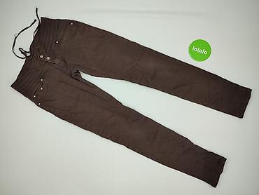 pull and bear ogrodniczki: Spodnie materiałowe damskie, rozmiar L — 2