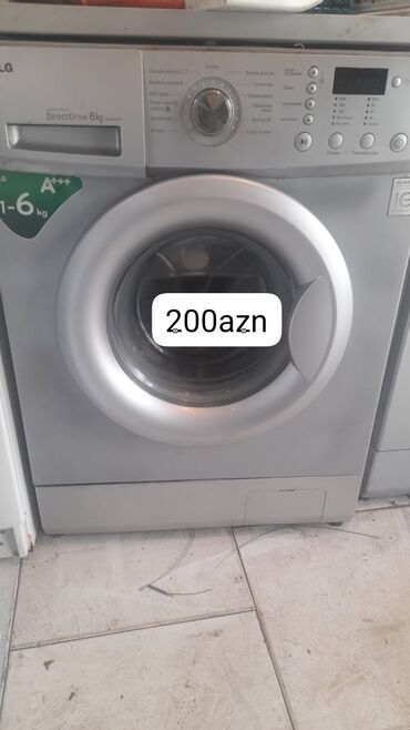 бу кондиционер купить: Paltaryuyan maşın LG, 6 kq, Avtomat, Qurutmasız