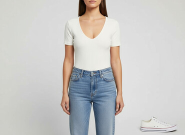tanie ubrania.pl: H&M, Жіноче боді, розмір M