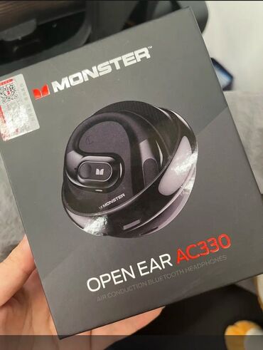 Наушники: Наушники Monster open ear AC330. 1500 сом новая