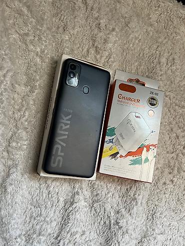 redmi pad 7: Tecno Spark 7, 32 GB, rəng - Qara, Sensor — 6