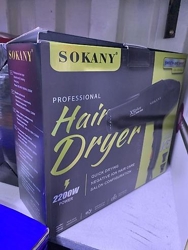 Фен Sokany, Профессиональный, Концентратор, Ионизация