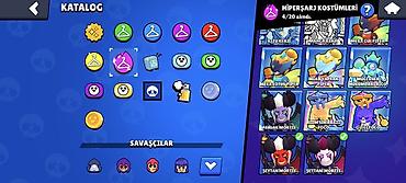 zeng ucun gitara: Brawl Stars hesabı – inkişaf etmiş profil və zəngin kolleksiya - Kupa — 3