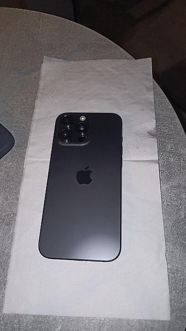 apple iphone 16: IPhone 16 Pro Max, 256 GB, Natural Titanium, Zəmanət — 3