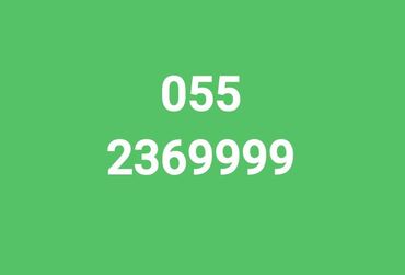 stacionar telefon: Nömrə: ( 055 ) ( 2369999 ), Yeni
