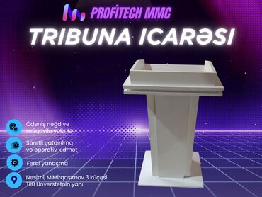 muncuq seti: Tribuna İcarəsi (Çıxış Kürsüsü) 🔹 PROFITECH təqdim edir 🔹 🎤 PROFITECH