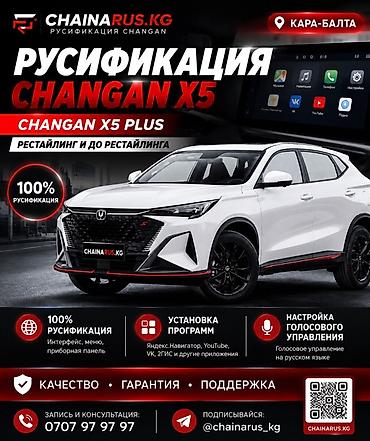внешний блок: Русификация CHANGAN X5 / CHANGAN X5 Plus (рестайлинг и дорестайлинг) — 1