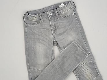 body handmade: Spodnie jeansowe, H&M, 7 lat, 122, stan - Bardzo dobry — 1