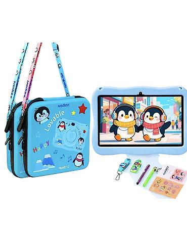 Digər planşetlər: Kids Nodizz NPad 712 planşeti cazibədar mavi korpusunda parlaq 7.85 — 2