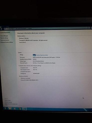 Desktop računari i radne stanice: Na prodaju računar Procesor: AMD A6 - 3670 2.70 GHz dual core Ram:4GB — 5