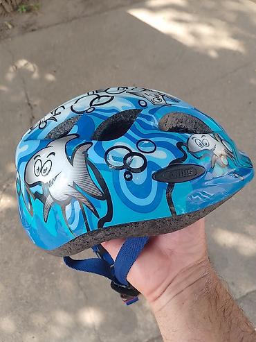 Oprema za bicikliste: Dečja biciklistička kaciga ABUS – motiv ajkule vel 45-50 obim - — 10