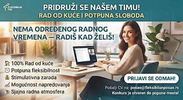 serviraj za pobedu: Pridruži se našem timu – rad od kuće uz potpunu slobodu! - 100% rad — 1
