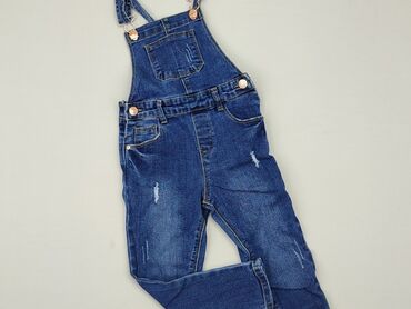 Overalls & dungarees: Dungarees DenimCo, 3-4 years, 98-104 cm, condition - Good
