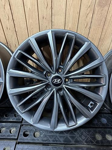 gra: Литые Диски R 19 Hyundai, Комплект, отверстий - 5, Б/у — 3